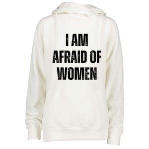 I Am Afraid Of Womens Funnel Neck Pullover Hood