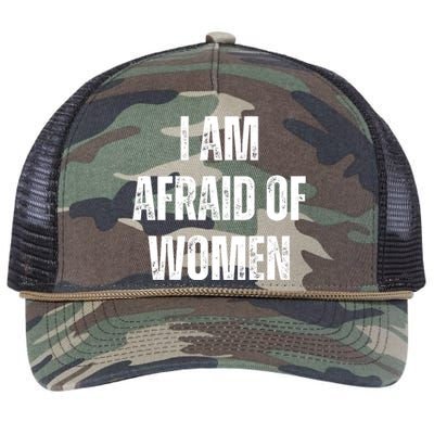 I Am Afraid Of Retro Rope Trucker Hat Cap