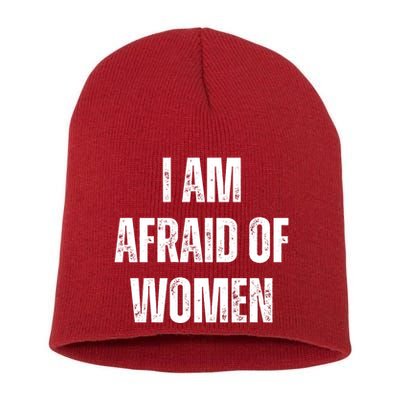 I Am Afraid Of Short Acrylic Beanie