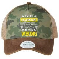 Im An Accountant To Save Time Auditor Auditing Bookkeeper Legacy Tie Dye Trucker Hat