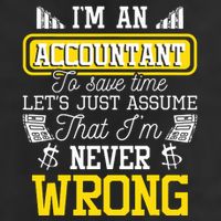 Im An Accountant To Save Time Auditor Auditing Bookkeeper Beanie
