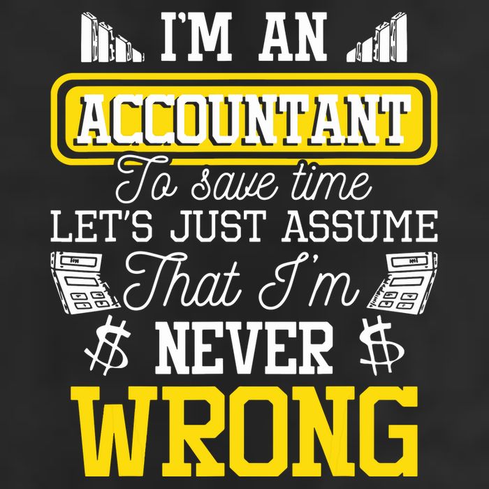 Im An Accountant To Save Time Auditor Auditing Bookkeeper Beanie