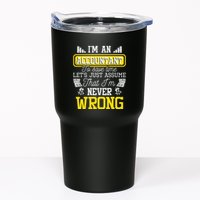 Im An Accountant To Save Time Auditor Auditing Bookkeeper Tumbler