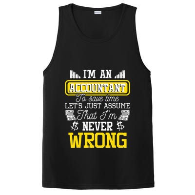 Im An Accountant To Save Time Auditor Auditing Bookkeeper PosiCharge Competitor Tank