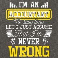 Im An Accountant To Save Time Auditor Auditing Bookkeeper Cotton Canvas Backpack