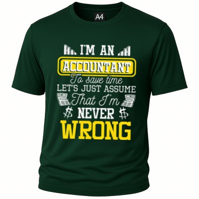 Im An Accountant To Save Time Auditor Auditing Bookkeeper Performance Shirt