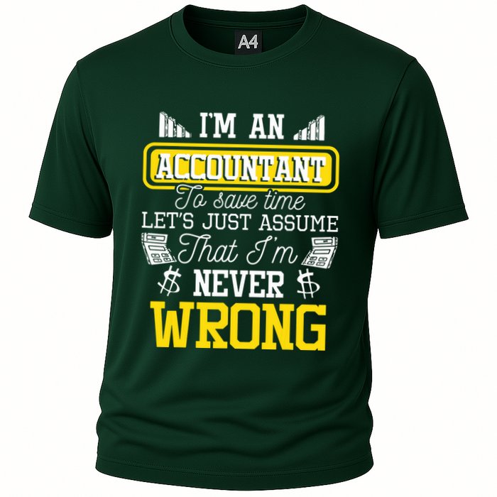 Im An Accountant To Save Time Auditor Auditing Bookkeeper Performance Shirt