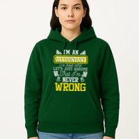 Im An Accountant To Save Time Auditor Auditing Bookkeeper Hoodie