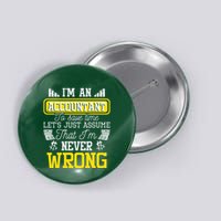Im An Accountant To Save Time Auditor Auditing Bookkeeper Button
