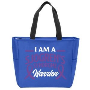 I Am A SjogrenS Syndrome Warrior Sjogrens Syndrome Great Gift Zip Tote Bag