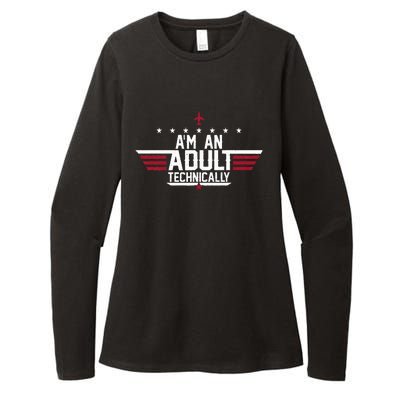 Im An Adult Technically Funny 18th Birthday Tee Womens CVC Long Sleeve Shirt