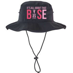 Its All About That Base Cheer Funny Cheerleader Cheerleading Legacy Cool Fit Booney Bucket Hat