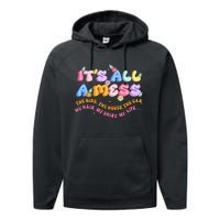 ItS All A Mess Performance Fleece Hoodie