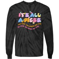 ItS All A Mess Tie-Dye Long Sleeve Shirt