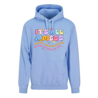 ItS All A Mess Unisex Surf Hoodie