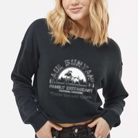 I Ate A 96er Cropped Pullover Crew