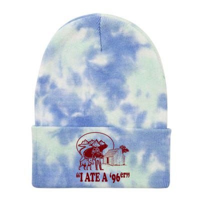 I Ate A 96er Tie Dye 12in Knit Beanie