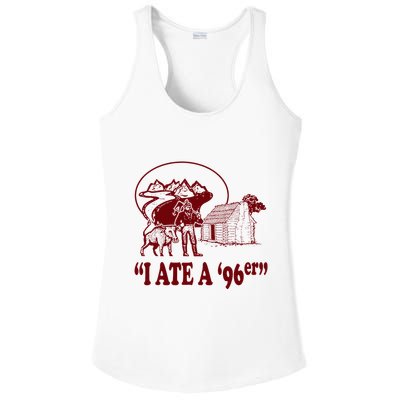 I Ate A 96er Ladies PosiCharge Competitor Racerback Tank