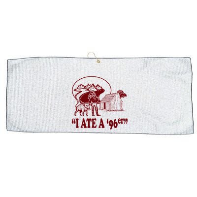 I Ate A 96er Large Microfiber Waffle Golf Towel