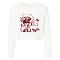 I Ate A 96er Cropped Pullover Crew