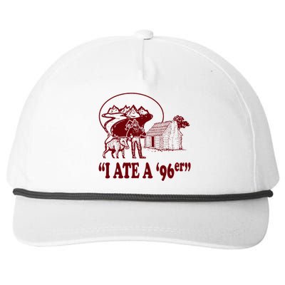 I Ate A 96er Snapback Five-Panel Rope Hat