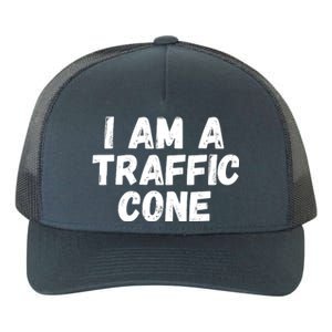 I Am A Traffic Cone, Traffic Cone Costume, Funny Halloween Yupoong Adult 5-Panel Trucker Hat