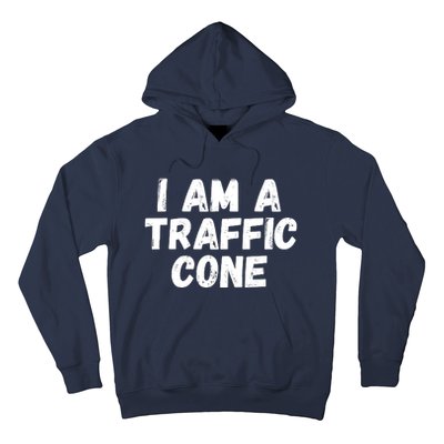 I Am A Traffic Cone, Traffic Cone Costume, Funny Halloween Hoodie