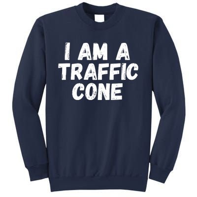 I Am A Traffic Cone, Traffic Cone Costume, Funny Halloween Sweatshirt