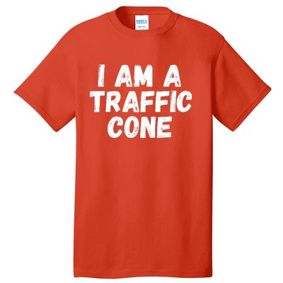 I Am A Traffic Cone, Traffic Cone Costume, Funny Halloween Tall T-Shirt