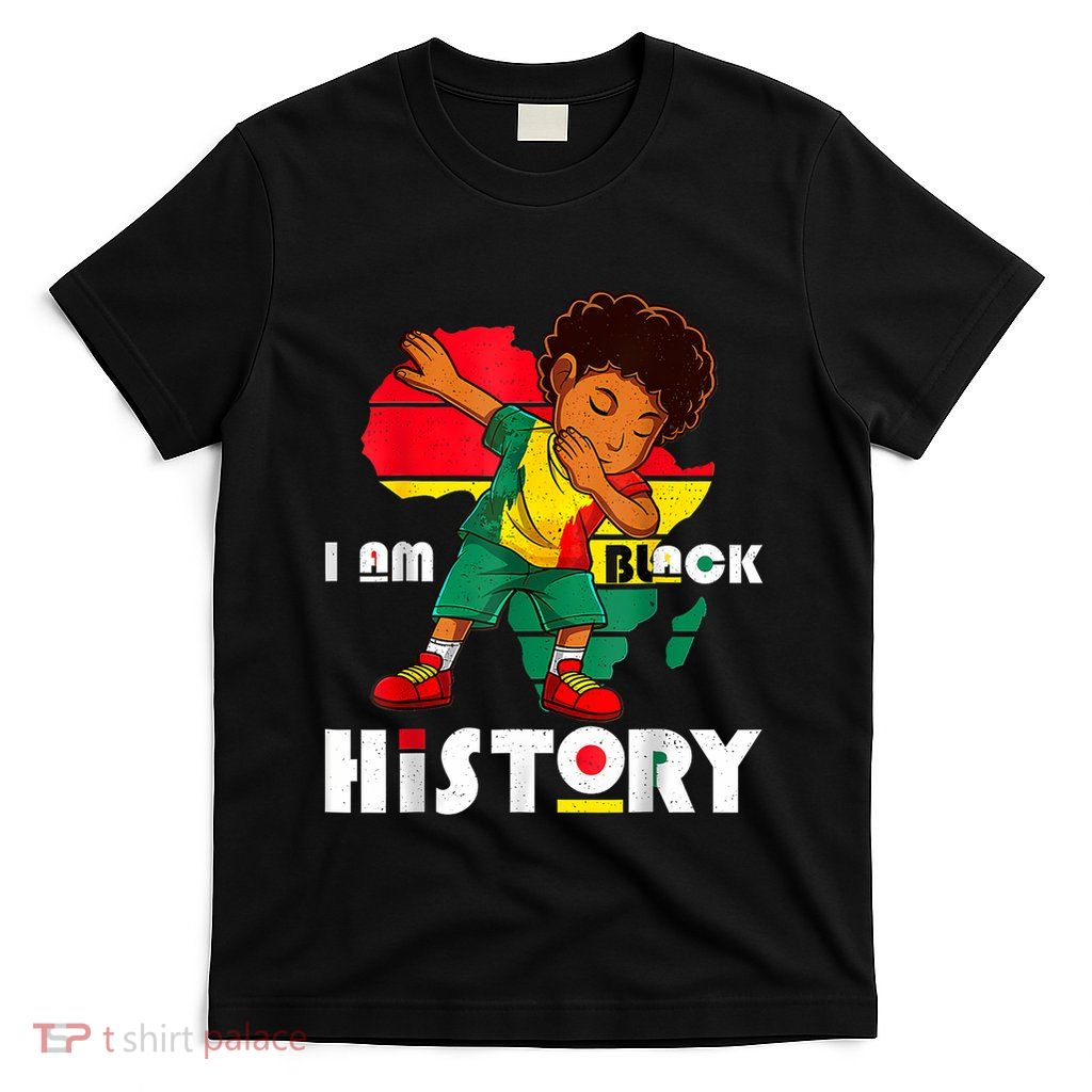 I Am Black History Month Afro African American T-Shirt