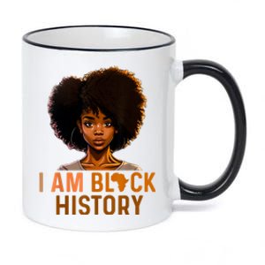 I Am Black History 11oz Black Color Changing Mug