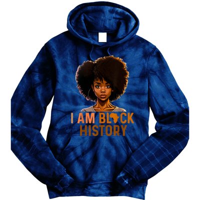 I Am Black History Tie Dye Hoodie