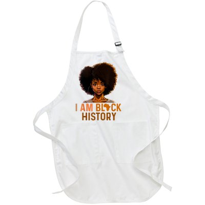 I Am Black History Full-Length Apron With Pockets