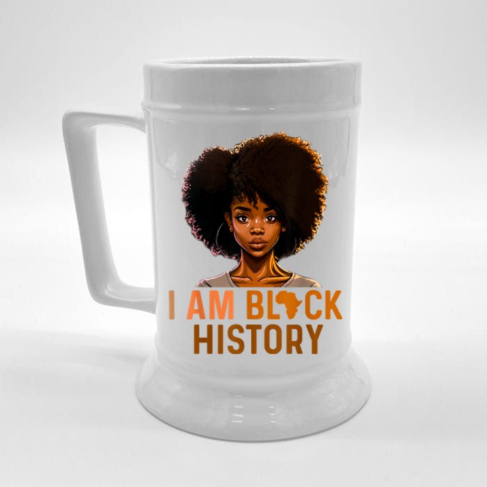 I Am Black History Beer Stein