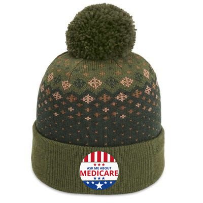 Insurance Agent Broker Sales Marketing Ask Me About Medicare The Baniff Cuffed Pom Beanie