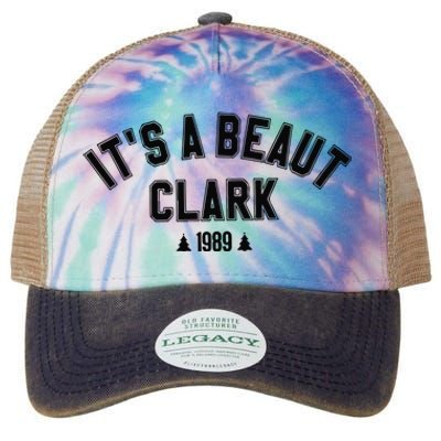 Its A Beaut Clark 1989 Christmas Tree Legacy Tie Dye Trucker Hat