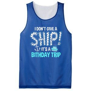 It's A Birthday Trip Cruise Ship Wear Anniversary Family Tee Gift Mesh Reversible Basketball Jersey Tank