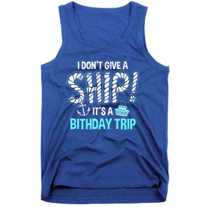 It's A Birthday Trip Cruise Ship Wear Anniversary Family Tee Gift Tank Top