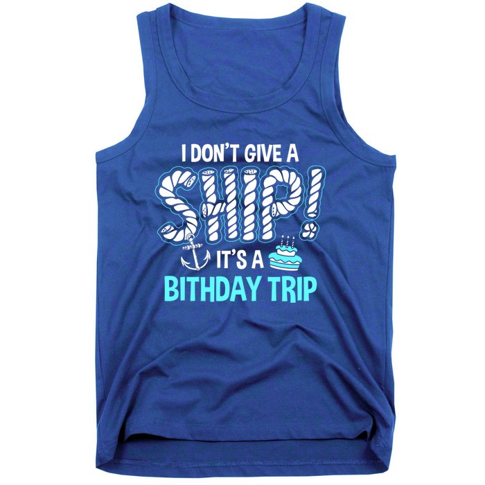 It's A Birthday Trip Cruise Ship Wear Anniversary Family Tee Gift Tank Top