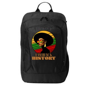 I Am Black History Stylish Black African American Woman City Backpack