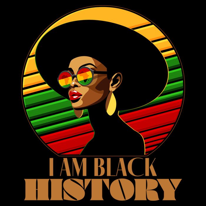 I Am Black History Stylish Black African American Woman Toddler Sweatshirt