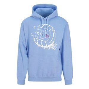 I'll Always Be Her Biggest Fan Gift Volleyball Gift Proud Mom Dad Gift Unisex Surf Hoodie