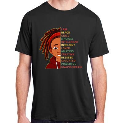 I Am Black History Month strong African American Adult ChromaSoft Performance T-Shirt