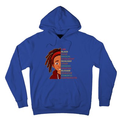 I Am Black History Month strong African American Hoodie