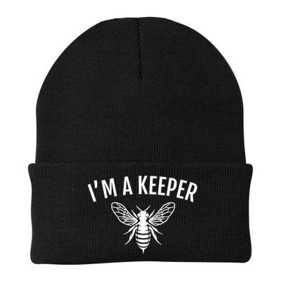 I'm A (Bee)keeper Gift Funny Beekeeper Beekeeping Funny Gift Beanie