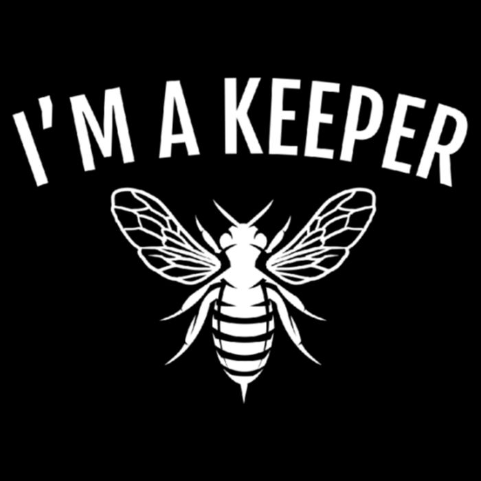 I'm A (Bee)keeper Gift Funny Beekeeper Beekeeping Funny Gift 16 in Basic Backpack