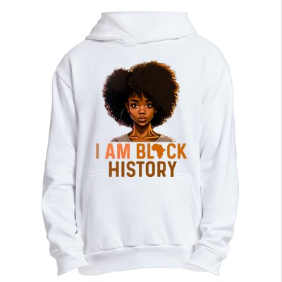 I Am Black History Women Girl Black History Month Melanin Urban Pullover Hoodie