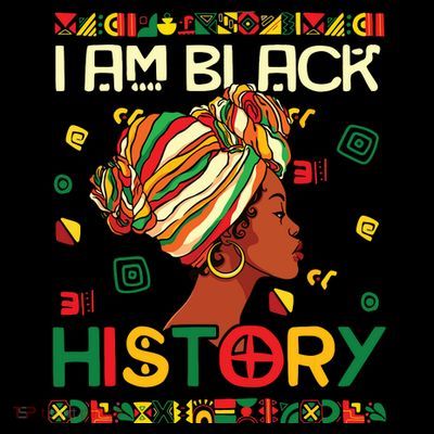 I Am Black History Month African American For Women Girl T-Shirt
