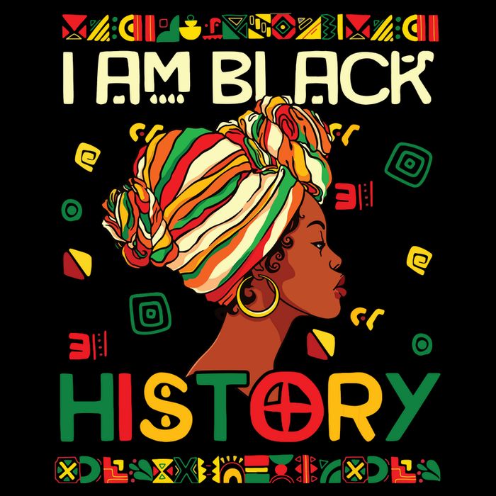 I Am Black History Month African American For Women Girl Poster