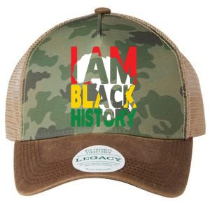 I Am Black History Month African American Pride Celebration Legacy Tie Dye Trucker Hat